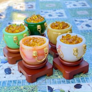Bát mã não tự nhiên kích hoạt tiền tài, may mắn