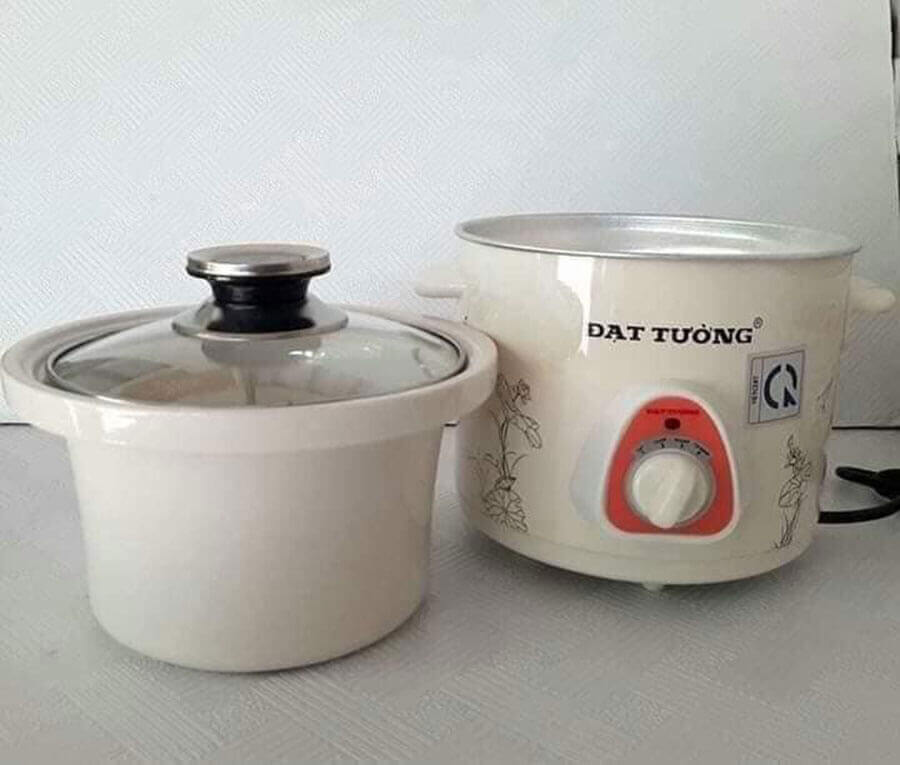 Nồi Hầm Cháo Đạt Tường 16 Nồi nấu cháo chậm Đạt Tường giá rẻ nhưng chất lượng tốt