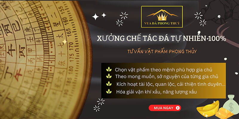 Vua Đá Phong Thủy chuyên cung cấp đá quý tự nhiên, vật phẩm phong thủy